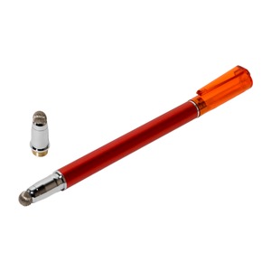 ミヨシ(MCO) 先端を交換できるタッチペン なめらかタイプ レッド STP-L01/RD 【3本セット】 商品写真1
