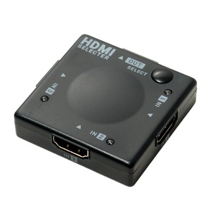 ミヨシ　自動/手動切替 対応 3入力 1出力 HDMI切替器 HDS-3P2 商品画像