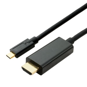 ミヨシ(MCO)　Type-C-HDMIケーブル 2m ブラック USB-CHD2/BK 商品画像