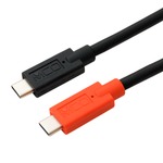 ミヨシ USB Type-C - Type-Cケーブル USB PD対応 /eMarker内蔵 1m UPD-210/BK