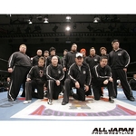 全日本プロレス公式ジャージ│フード付き上下セット