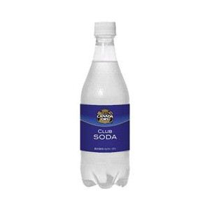 コカコーラ　カナダドライ クラブソーダ　500ml　48本セット