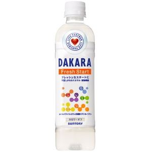 サントリー ライフパートナー DAKARA フレッシュスタート 500ml 48本セット