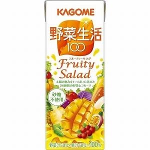 カゴメ 野菜生活100 フルーティサラダ 200ml 72本セット