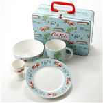 CATH KIDSTON（キャスキッドソン） 缶ボックス入り テーブルウェア ピンクスプリット