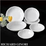 RICHARD GINORI（リチャードジノリ） ドッチャホワイト 15cm フルーツソーサー 4枚組