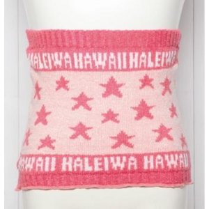 HALEIWA（ハレイワ）　腹巻き　スター【３個セット】（ブラック、ネイビー、ピンク各1枚）