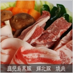 鹿児島黒豚　輝北豚　焼肉セット　10人前