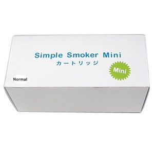【安全な国産カートリッジ】電子タバコ NEW Simple Smoker Mini（シンプルスモーカーMini） 専用カートリッジ メンソール味 100本セット