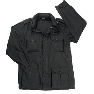 ROTHCO(ロスコ) ライトウエイトヴィンテージ M-65フィールドジャケット ブラック Lサイズ - 拡大画像