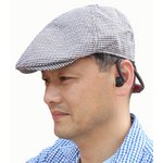 ヘッドフォン一体化MP3プレーヤー(マイクロSD4GB付) レッド