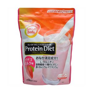 明治スマートボディ　プロテインダイエット　イチゴミルク味【3個セット】