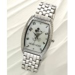 ミッキーダイヤモンド104石ウォッチ　ホワイト