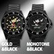 ミッキーダイバーズタイプディズニーミッキーダイヤモンドマリーン　GOLD＆BLACK　ダイバーズタイプ - 縮小画像2