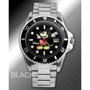 ミッキーダイバーズタイプディズニーミッキーダイヤモンドマリーン　BLACK