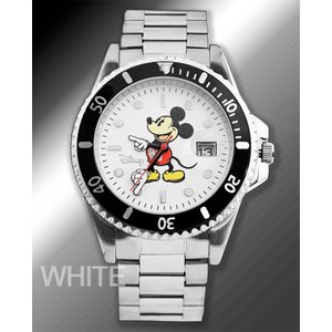 ミッキーダイバーズタイプディズニーミッキーダイヤモンドマリーン　ホワイト
