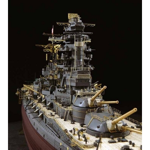 プラモデルセット 1／350 日本海軍戦艦 長門 レイテ沖海戦ディテールアップパーツセット - 拡大画像