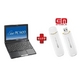 ASUS EeePC 900-X ブラック + (emobile) D12HW - 縮小画像2