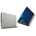 acer Aspire one AOA150 �֥롼 + (emobile) D12HW