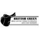 【訳あり・在庫処分】BRITISH GREEN（ブリティッシュグリーン） ブライドルレザー2つ折り財布 グリーン - 縮小画像2