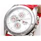 TOMMY HILFIGER(トミー・ヒルフィガー) マルチファンクション レザーウォッチ 1780647/レッド - 縮小画像2