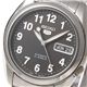 SEIKO(セイコー) オート5 ブレスウォッチ SNK381 ブラック・アラビア - 縮小画像2