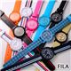 FILA（フィラ） キッズ/レディース カラーウォッチ FCK001-3 ネイビー - 縮小画像4