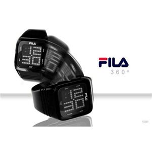FILA（フィラ） 360゜SENSOR デジタルウォッチ FCD001-101 ブラック