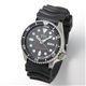 SEIKO（セイコー） オートマチック ダイバー ラバーウォッチ SKX007KC ブラック