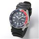 SEIKO（セイコー） オートマチック ダイバー ラバーウォッチ SKX009KC ネイビー×レッド