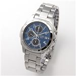 SEIKO（セイコー） 腕時計 クロノグラフ SND193P ブルー
