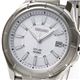 SEIKO（セイコー） ソーラー 100m防水 ブレスウォッチ 日本製 ホワイト - 縮小画像3