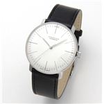 JUNGHANS（ユンハンス） MAX BILL 手巻きレザーウォッチ 【D】027350100