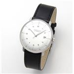 JUNGHANS（ユンハンス） MAX BILL 手巻きレザーウォッチ 【E】027470000