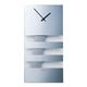 NEXTIME（ネクスタイム） 掛け時計 Bold Stripes Silver 2855 mi