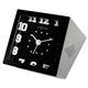 NEXTIME（ネクスタイム） 目覚まし時計 Be Square 5171zw ブラック