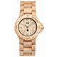 WE WOOD JUPITER／DATE ユニセックス ウッドエコウォッチ DATE-ベージュ