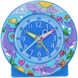 Baby Watch Paris 【ベビーウォッチ】 園児・小学生向け子供用目覚まし時計 ベビーウォッチ イルカ AC020 ブルー