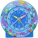 Baby Watch Paris 【ベビーウォッチ】 園児・小学生向け子供用目覚まし時計 ベビーウォッチ イルカ AC020 ブルー