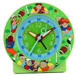 Baby Watch Paris 【ベビーウォッチ】 園児・小学生向け子供用目覚まし時計 ベビーウォッチ ラグビー AC022 グリーン