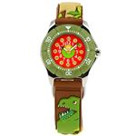 Baby Watch Paris 【ベビーウォッチ】 子供用腕時計 ベビーウォッチ ジップザップ 恐竜 Z005 ブラウン