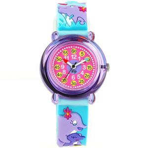 Baby Watch Paris 【ベビーウォッチ】 子供用腕時計 ベビーウォッチ ジップザップ イルカ Z037 ブルー