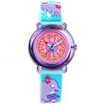Baby Watch Paris 【ベビーウォッチ】 子供用腕時計 ベビーウォッチ ジップザップ イルカ Z037 ブルー