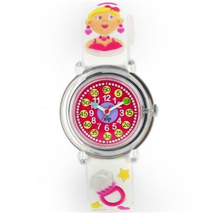 Baby Watch Paris 【ベビーウォッチ】 子供用腕時計 ベビーウォッチ ジップザップ メイクアップ Z038 ホワイト