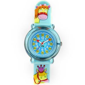 Baby Watch Paris 【ベビーウォッチ】 子供用腕時計 ベビーウォッチ ジップザップ 乗馬（ブルー） Z041 ブルー