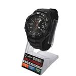 CITIZEN（シチズン） Q＆Q 世界5局対応電波ソーラーウォッチ MD06-305 ブラック＆ホワイト（ローマ）