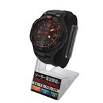 CITIZEN（シチズン） Q＆Q 世界5局対応電波ソーラーウォッチ MD06-315 ブラック＆オレンジ（ローマ）