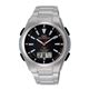 CITIZEN（シチズン） Q＆Q 世界5局対応電波ソーラーウォッチ MD02-202 ブラック（バー） - 縮小画像2