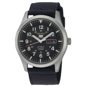 腕時計 SEIKO 5 SPORTS（セイコー ファイブ スポーツ） オートマチック デイデイト 逆輸入 海外モデル 日本製 ブラック×ブラック SNZG15JC