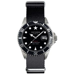 OXYGEN（オキシゲン） 腕時計 Diver 40（ダイバー 40） Moby Dick（モビー ディック） ブラック - 拡大画像